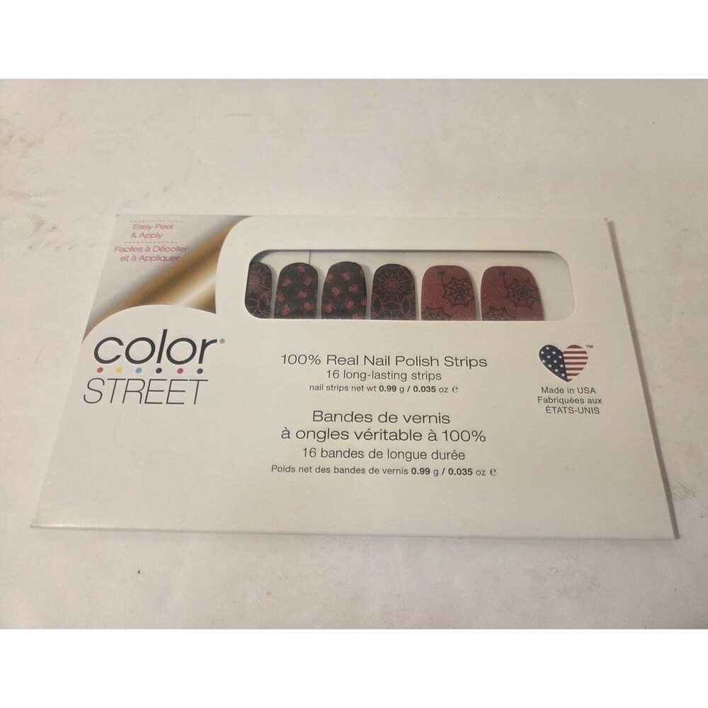 Color Street BUGS N' KISSES Glitter Nail Polish Strips 0.035 oz